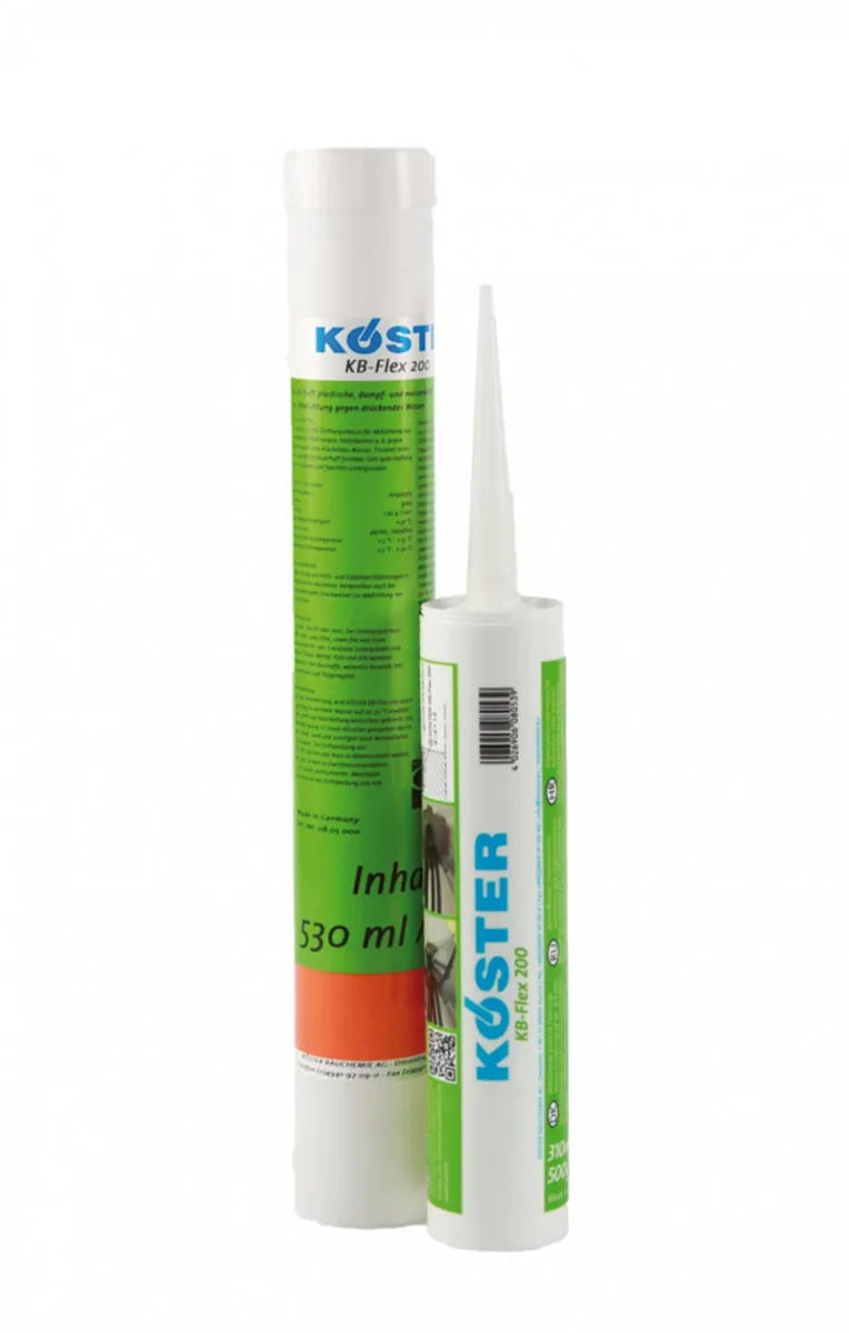 KÖSTER KB Flex 200 530 ml Sellador para Fuga Activa en Tuberías y Cable, foto 1